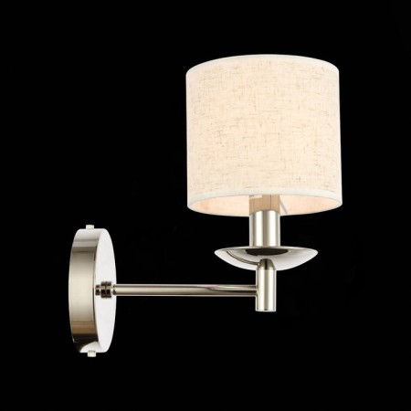 Wall lamp ST LUCE. SL1752.101.01. Pilonne. 1x40 W, E14, 15x29 cm, Nickel color-3