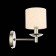 Wall lamp ST LUCE. SL1752.101.01. Pilonne. 1x40 W, E14, 15x29 cm, Nickel color