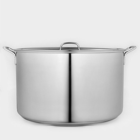 Boiler "General catering", 50 l, d = 50 cm, h = 29 cm, metal cover, with a heat distribution layer-1