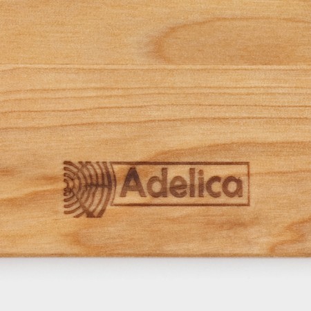 Board-board for feeding the steak ADELICA, 28 × 22 × 1.8 cm, birch-10