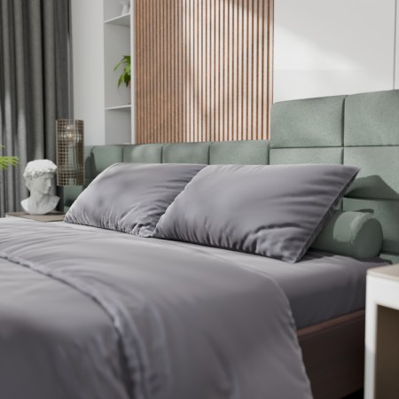 Bedding Ethel 2SP Tencel 180*210cm, 220*245cm, 50*70cm-2pcs, color gray color-1