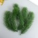 Decor for creativity "spruce branch" light green 14.5 cm