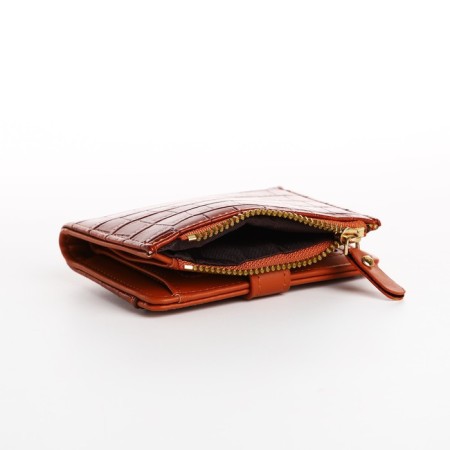 Women's wallet on the button, redhead color-6