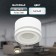 Lamp wall-flowing spot era OL51 WH, 83x50 mm, IP20, GX53, 15W, white color