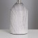 Highlight "Giselle" 1x40W E14 silver 20x20x32cm