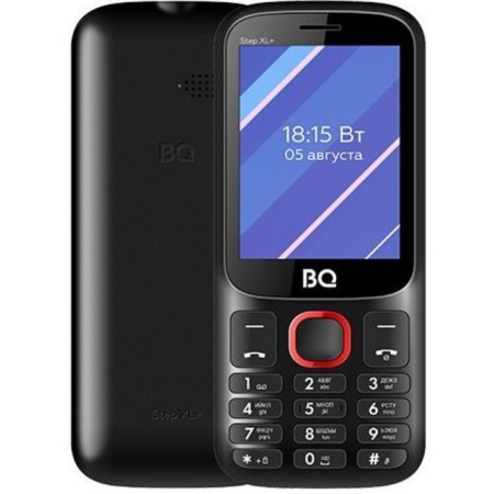 Cell phone BQ M-2820 STEP XL+ Black Red