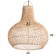 Ceiling Lamp from Rotan "Eric" 1x120W, E27, 40x40x43 cm