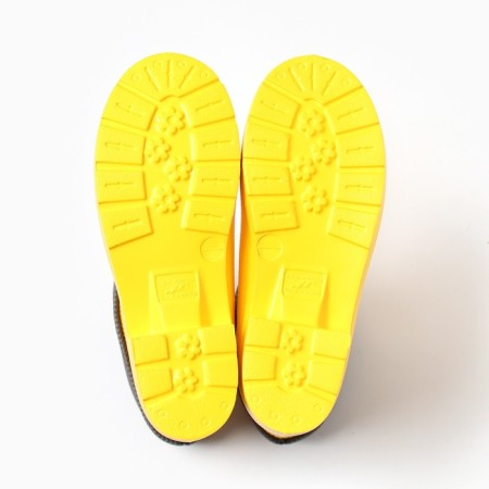 Women's boots "Aurora" with a liner, yellow, size 39-40-2