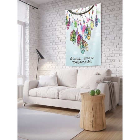 Decorative panel with photo printing "Dreams", vertical, size 150x200 cm
