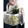 Universal Basket LADOM, 26.5 × 25.5 × 18 cm, white color