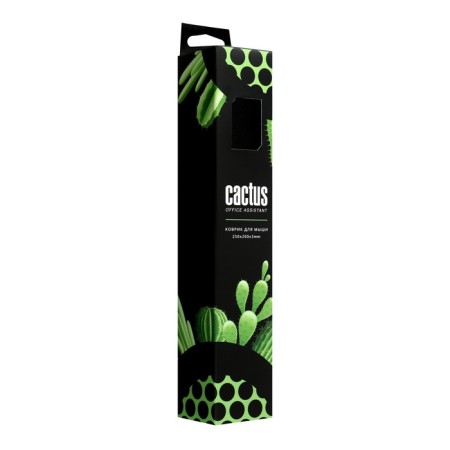 Cactus Black Computer Mouse, Game, 250*200*3 mm, black-7