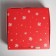 Folding box "Snowman", 25 x 25 x 10 cm, new year