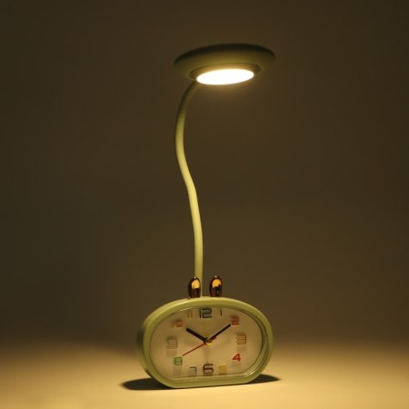 Clock - an alarm clock "Eleanor", backlight, 3 modes, discrete move, AA, USB-4