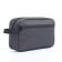 Cosmetic bag with lightning, black/gray color