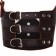 Muzzle of pressed leather adjustable, No. 5, DN 9.3 cm, ohm 32-40 cm, brown
