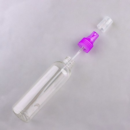 A bottle for storage, with a spray, 200 ml, color mix/transparent-4