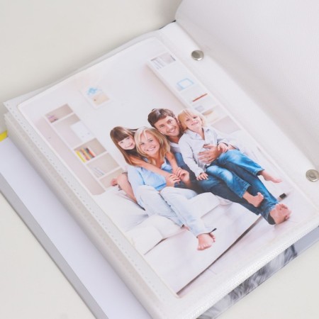 Photo album in 100 photos 10x15 cm, plastic. sheets "Fluffy Pets" Gav-3
