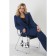 Female set: trousers, jacket, size 58