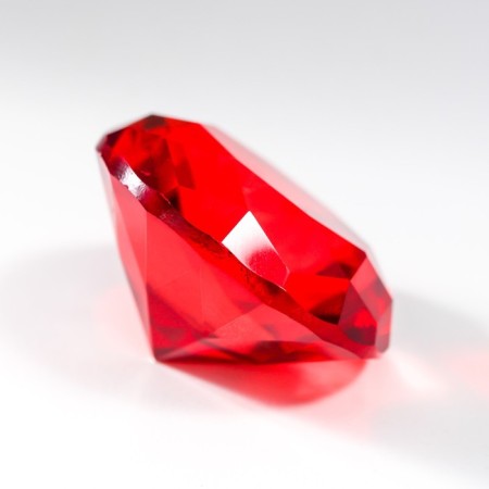 Suvenir Glass "Diamond" set 6 pcs d = 4 cm in a box 17x12x4 cm mix-2