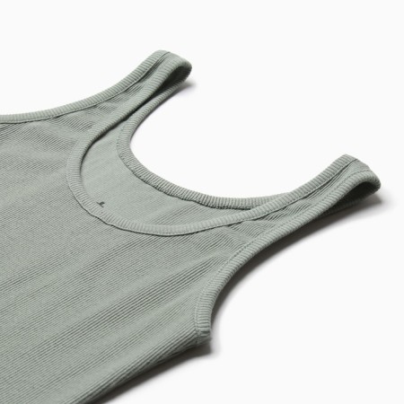 Women's dress, green color, size 46 (l)-2