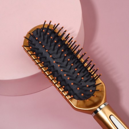 Massage comb, 4.5 × 23 cm, golden color-4