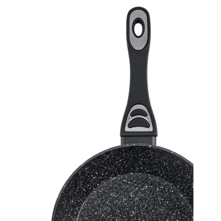 Deep pan Bekker BK-7880, handle Soft Touch, D = 28 cm, black color-2