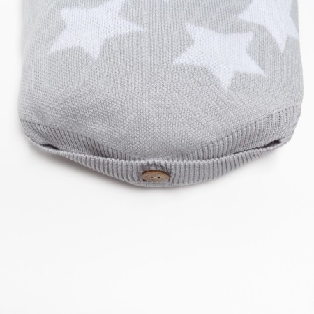 Kolonizon Knitted crumb I “Stars” Growth 62-68 cm, color gray color-3