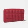 Women's wallet with lightning, red color