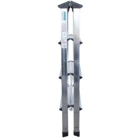 Strenger Krause Monto Dopplo, double -sided, working height up to 2.65 m, 4 steps, black-2