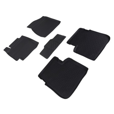 Rubber rugs with a high side for Toyota Camry V, (XV30), 2001-2006