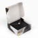 Box under the jewelry "Black Marble", 7.5 x 7.5 x 3 cm