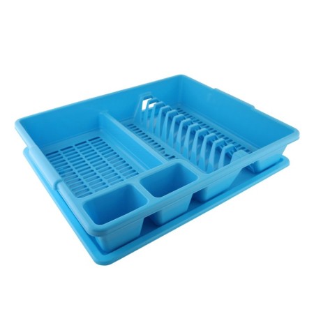 Axentia dishes, with a pallet, 4 sections, size 47x9.5x38 cm, color mix-1
