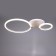 Cialogs from the remote control 1914/2 LED 68W Dimmer white 45x40x12 cm Bayerlux