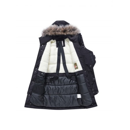 Winter park for a boy, height 146 cm, black color-2