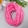 Gum for creativity "Fabrika Decor" round 2mm, 5 m pink