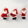 Soft toy "Santa Claus" on suspension, species mix