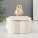 Coramics Coramics "Bird Provence" White 9.5x9.3x9 cm