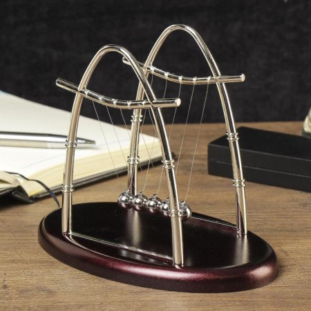 Pendulum "Technic balls" Oval 10.5 x 18 x 13.5 cm-2
