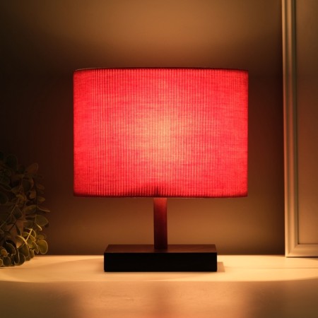 TEPLIC LOOK "Consul" 1x40W E27 wenge/burgundy 25x13x29cm-1