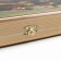 Backgammon "Hunters on a halt", wooden board 50 x 50 cm, with a field for playing checkers