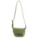 Female bag, artificial leather, olive 22x10x18 cm