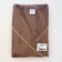Male dressing gown, Schalka+Kant, size 54, chocolate color, waffle