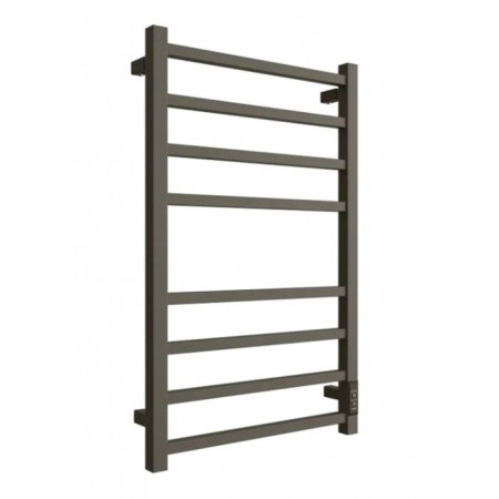Electric towel "Dvin" L Plaza Neo, 800x500 mm, dimmer, graphite-1