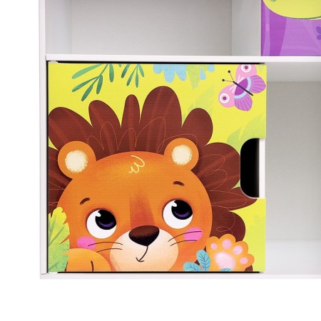 Rabberry with the doors "Funny animals", 60 × 60 cm, white color-6