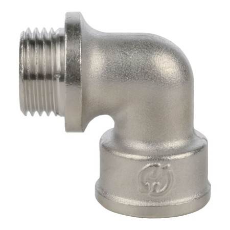 STOUT SFT-0016-000012, 1/2 ", external/internal thread, with emphasis, nickel. Brass-2
