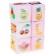 Set of soft cubes "objects", color mix