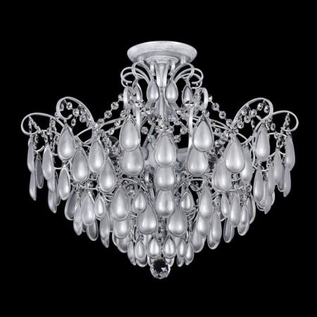 Chandelier Chabrol 6x40W E14 silver 59,2x44,1 cm