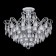 Chandelier Chabrol 6x40W E14 silver 59,2x44,1 cm