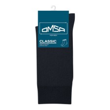 Male socks Omsa Classic, size 45-47, BLU color