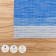 Serving napkin on the Cosmos table, 45 × 30 cm, blue color